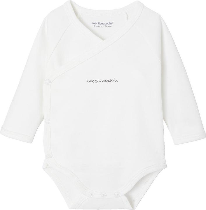 Actual product image Vertbaudet Baby Geschenk-Set zur Geburt: Strickjacke, Strampler & Body (56)