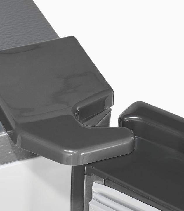 Produktbild Exquisit GS230H010E inoxlook Standkühlschrank mit GefrierfachE (165 l)