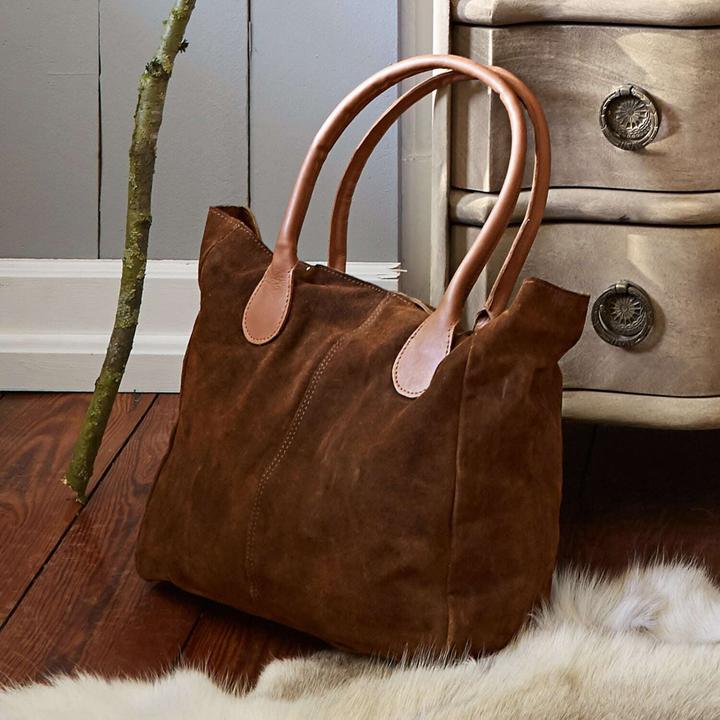 Produktbild Loberon Tasche Genevielle braun