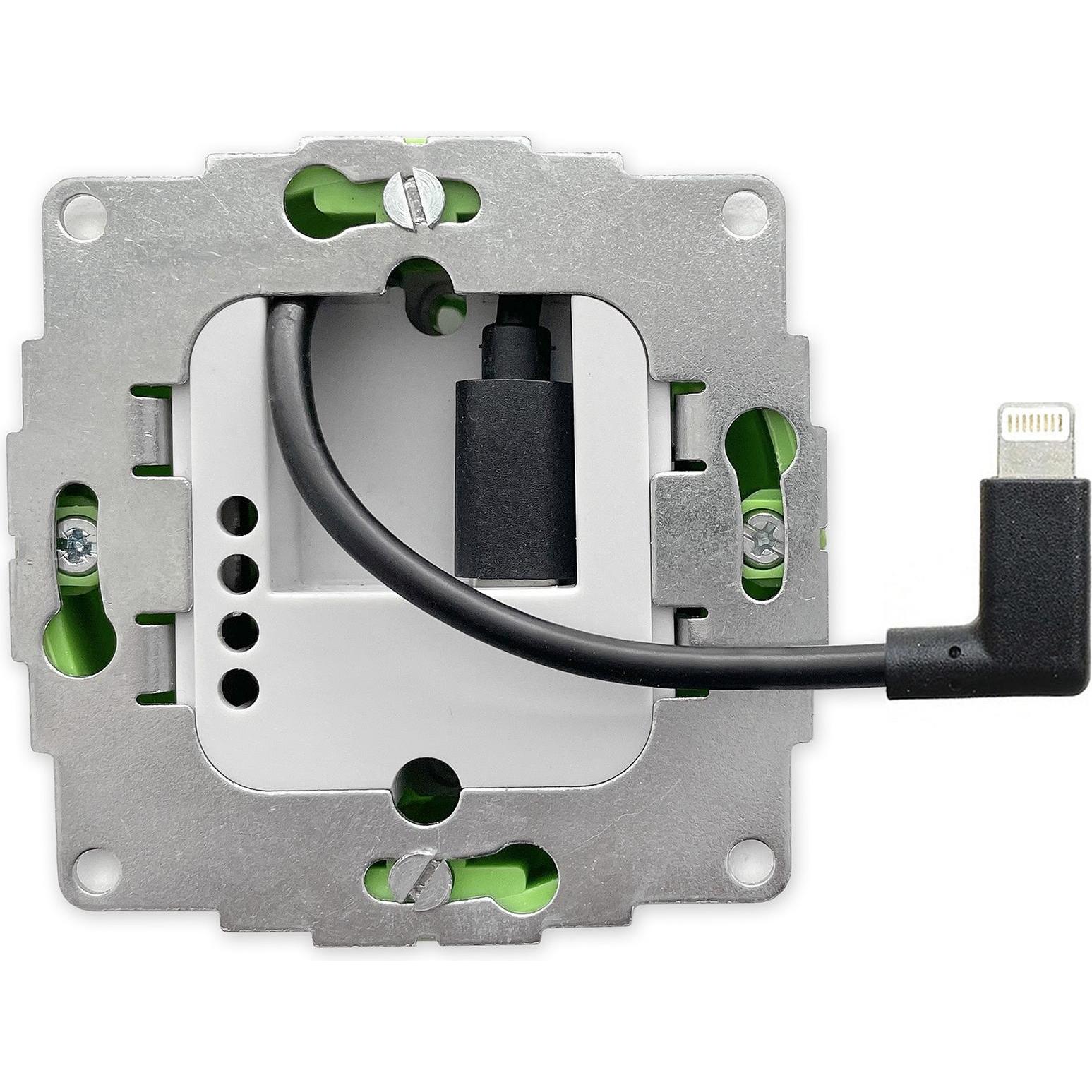 smart things AC/DC-Einbaunetzteil sCharge s48l (20 W), USB Ladegerät, Weiss