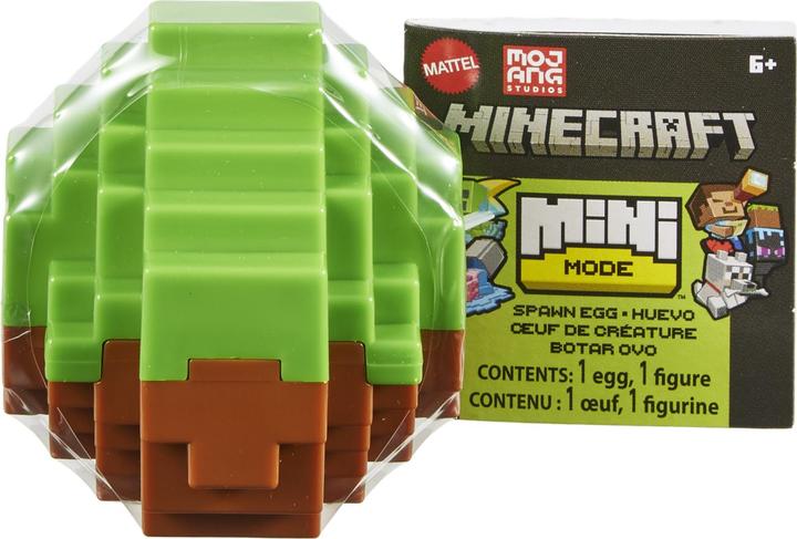 Actual product image Mattel Minecraft Mini Mode Spawn Egg Μίνι Αυγά Με Φιγούρα για 6+ ετών HXT68