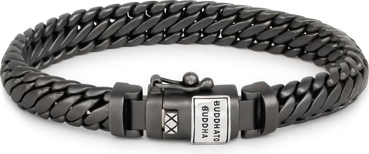 Immagine prodotto Buddha to Buddha Bracciale Ben XS Nero Rodio Argento J070BRS E (19 cm, Argento 925)