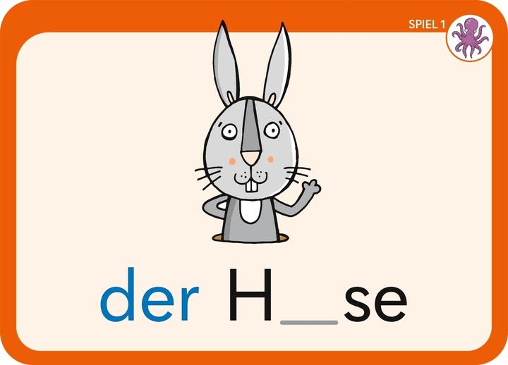 Produktbild Los geht's! Bewegungsspiele für Grundschulkinder - Laute, Silben, Wörter (Deutsch, Michael Junga, Anja Boretzki, 2025)