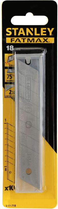 Produktbild Stanley Abbrechklinge 18 mm FatMax. 10er Pack