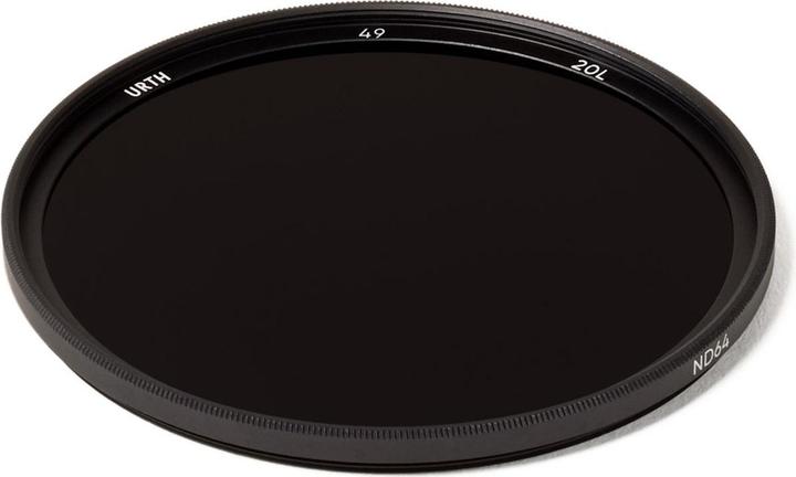 Produktbild Urth 49mm ND64 (6 Stop) Lens Filter (Plus+) (49 mm, ND- / Graufilter, 49 mm)