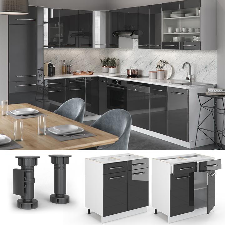 Produktbild Vicco Küchenunterschrank Fame-Line (80 x 60 x 82 cm)