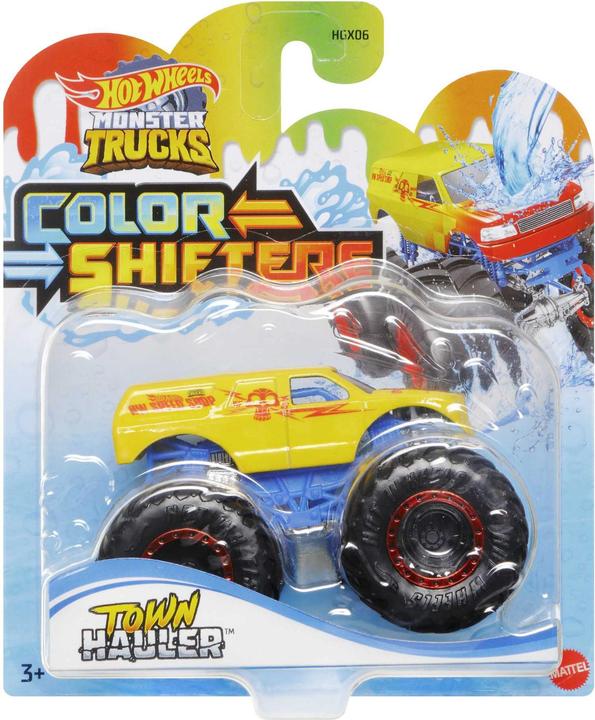 Immagine prodotto Hot Wheels Monster Trucks Colour Shifters (assortiti - 1 pezzo)