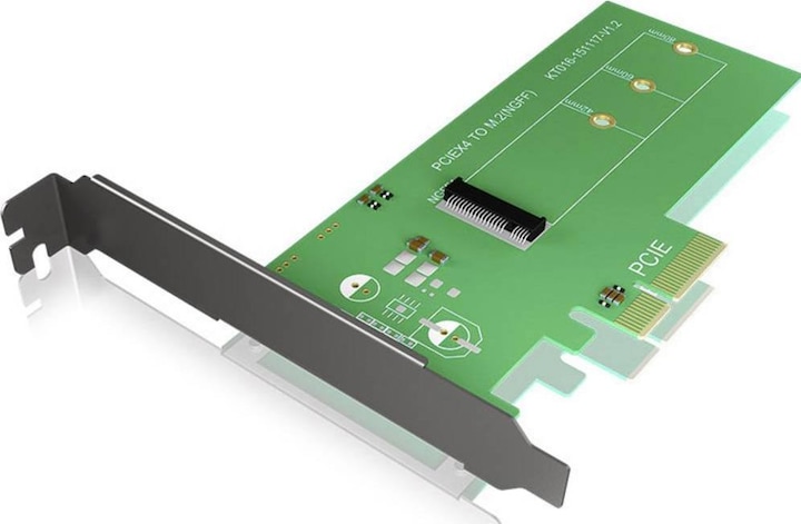 Produktbild Icy Box PCI-Karte, M.2 PCIe SSD zu PCIe 3. Host