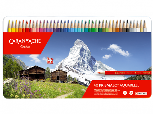 Immagine prodotto Caran d'Ache Prismalo Aquarelle Metallschachtel (Multicolore, 40 x)