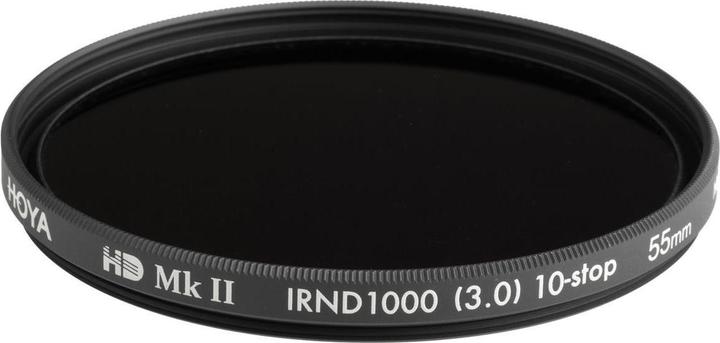 Image du produit Hoya Filtre HD MkII IRND1000 (3.0) 55mm (55 mm, Filtre gris neutre)