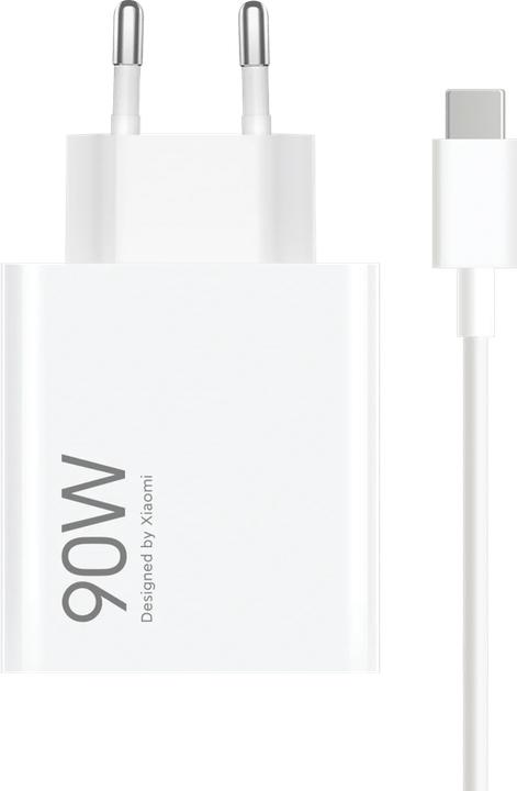 Actual product image Xiaomi Wall Charger USB-A MDY-15-EK + USB-C Kabel (90 W, 1 portion)