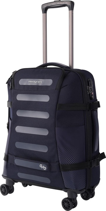Actual product image Hedgren Comby 4-wheel cabin trolley 55 cm with stretch fold (54.30 l, Hand luggage (up to 50 litres))