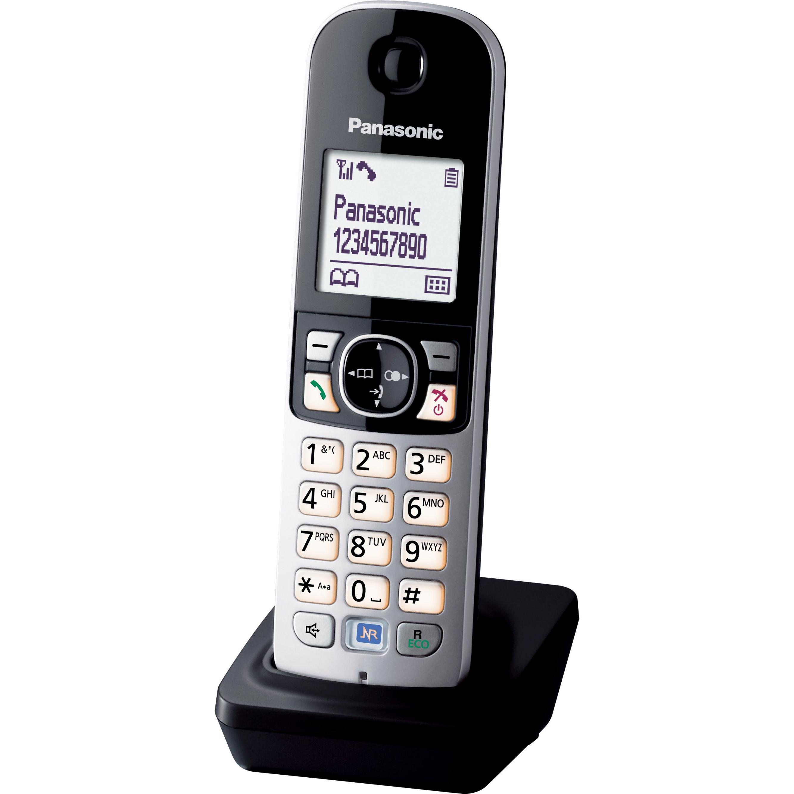 Panasonic Kx-Tga681, Telefon, Schwarz
