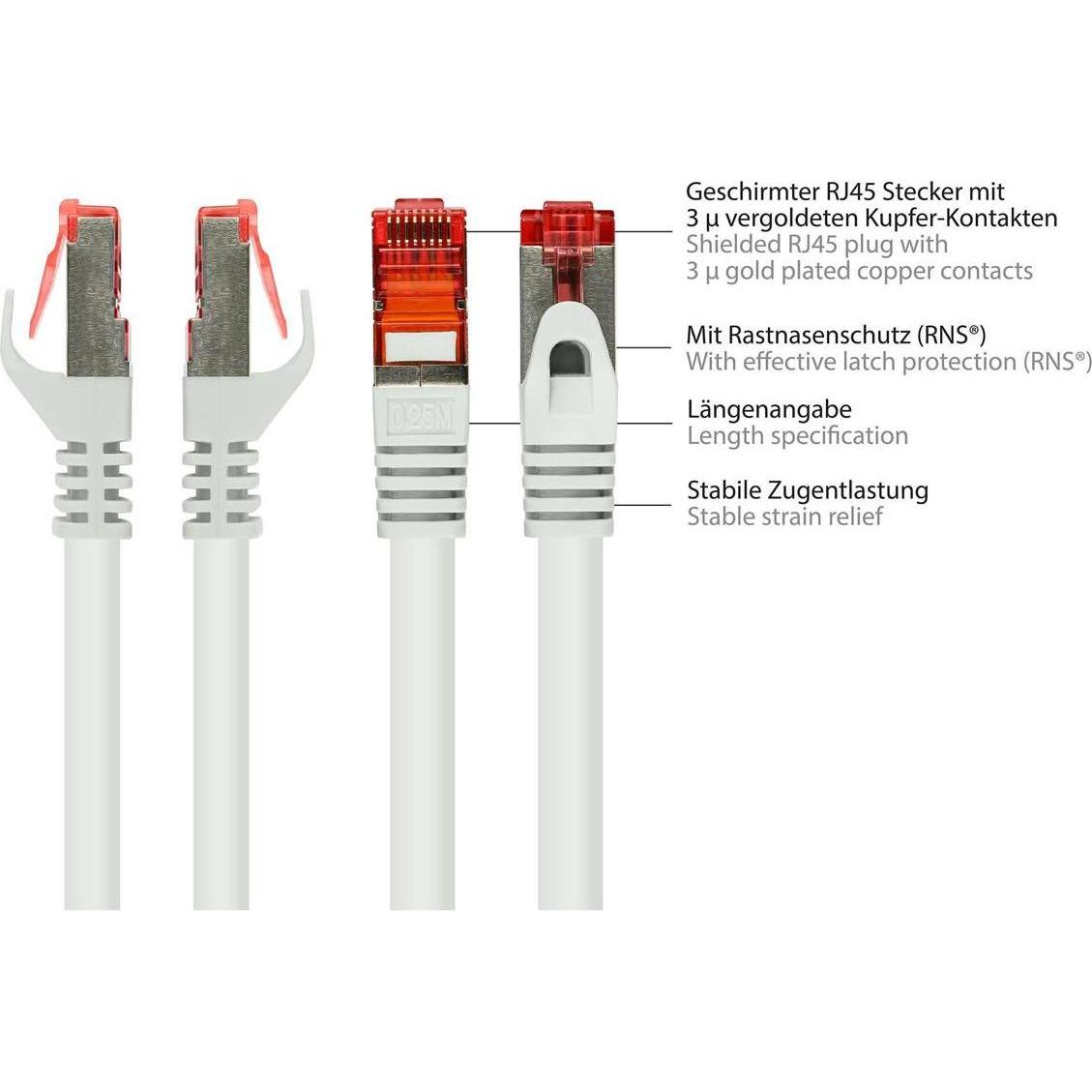 Thumbnail - Good Connections Alcasa (S/FTP, CAT6, 50 m), Netzwerkkabel