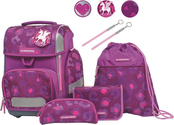Immagine prodotto Schneiders Set di zaini per la scuola Berry Paw berry (22 l)