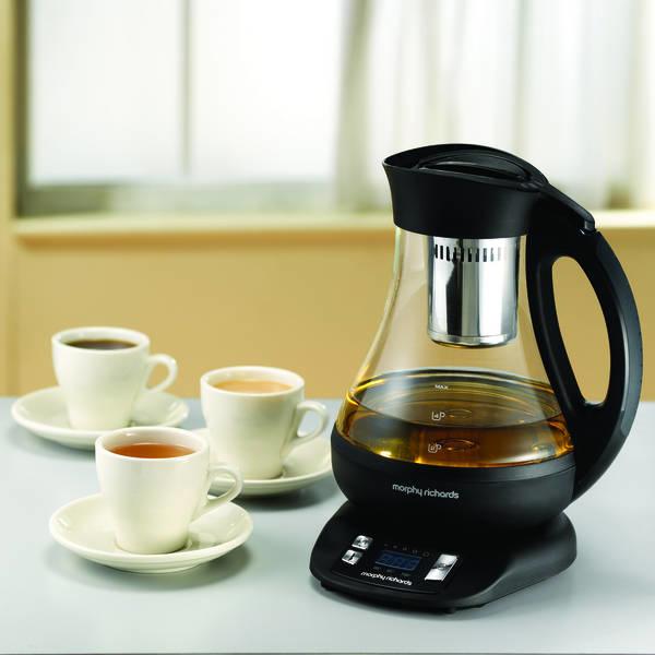 Produktbild Morphy Richards 43970 Teekocher, Edelstahl (1 l)