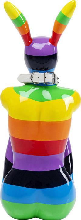 Actual product image Kare Design Deco Object Sitting Rabbit Rainbow 80cm