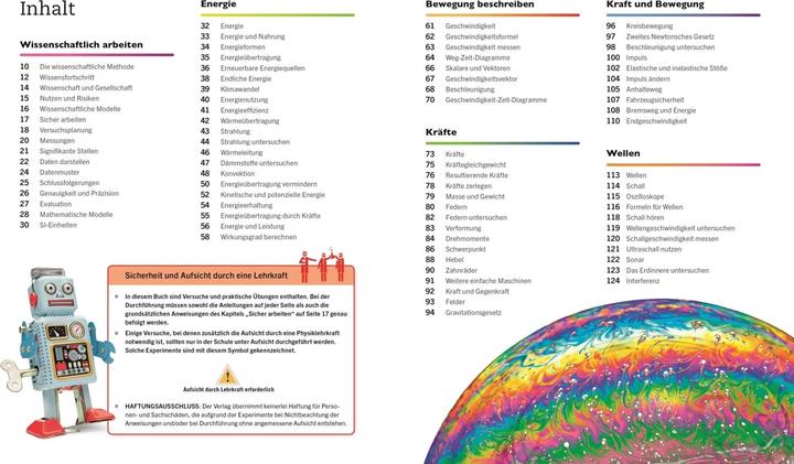 Actual product image Visuelles Wissen. Physik (German, Margret Bodmann, DK Publishing House, 2022)
