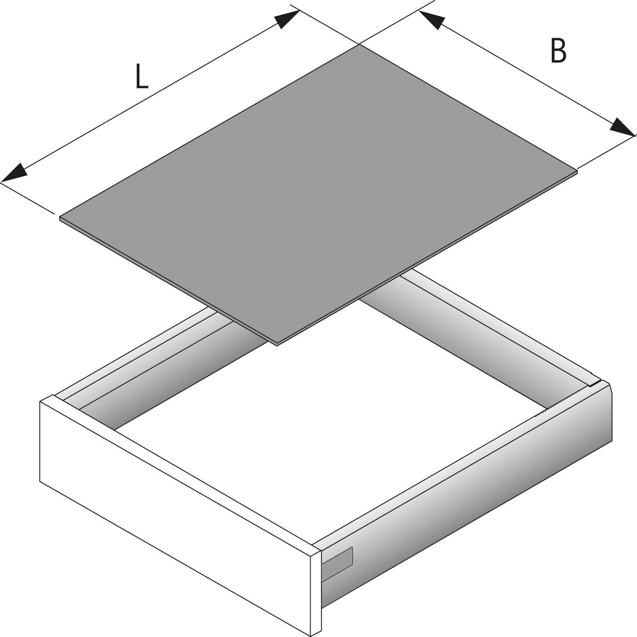 Thumbnail - Hettich Antirutschmatte, Küchen Organizer, Grau