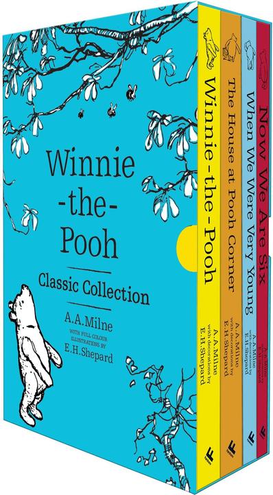 Produktbild Winnie the Pooh, Classic Collection, 4 vols. (Englisch, A. A. Milne, E. H. Shepard, 2016)