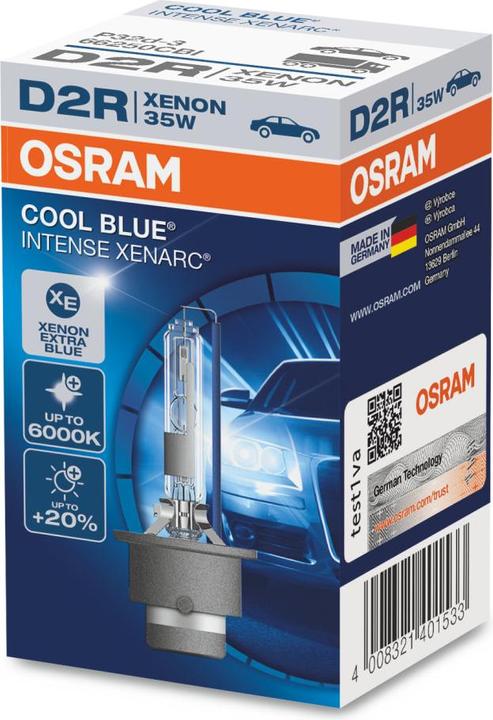 Produktbild Osram D2R Xenarc Cool Blue Intense 66250CBI (D2R)