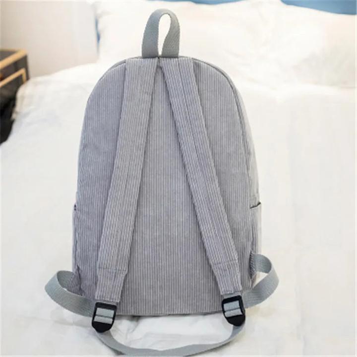 Produktbild Only-Bags.Store Personalisierte Cord Schulranzen Rucksack