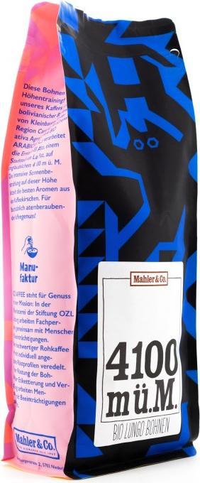 Produktbild Mahler & Co. Lungo Bio-Kaffee 4100 m ü.M. (500 g)