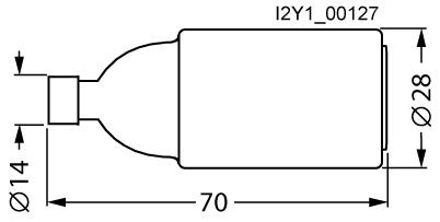 Actual product image Siemens DIAZED fuse link 690V for cable and line protection Operating class (25 A)