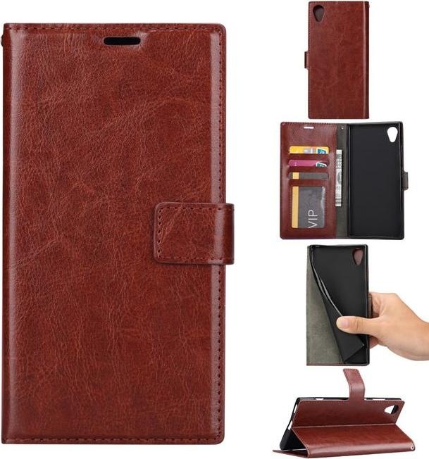 Actual product image MU Classic Crazy Horse leather cover (Xperia XA1 Plus)