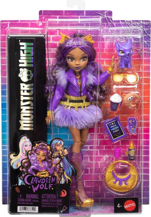 Produktbild Monster High Clawdeen Puppe