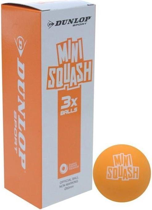 Dunlop lot de 3 balles de squash play