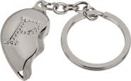 Actual product image Ootb Metal keychain, Broken Heart
