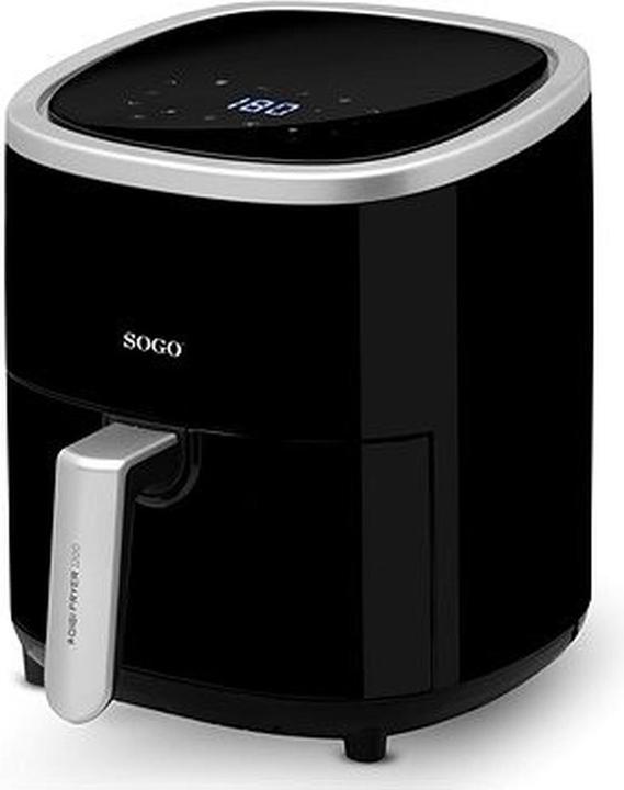 Actual product image Sogo AIR FRYER 3.5L-60MIN TEMP-TOUCH PANEL,80-200ºC 1200W 8 PREST MENUS
