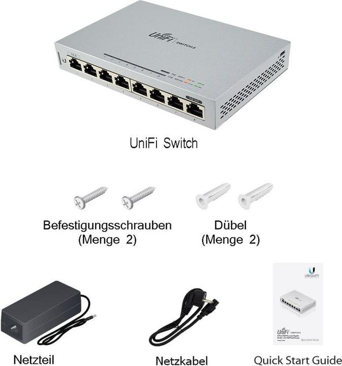 Immagine prodotto Ubiquiti Us-8 (8 Porti)