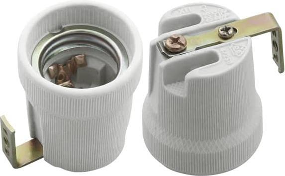 Produktbild Kanlux Fassung E27 Porzellan mit Bügel Keramik Lampenfassung E27-F