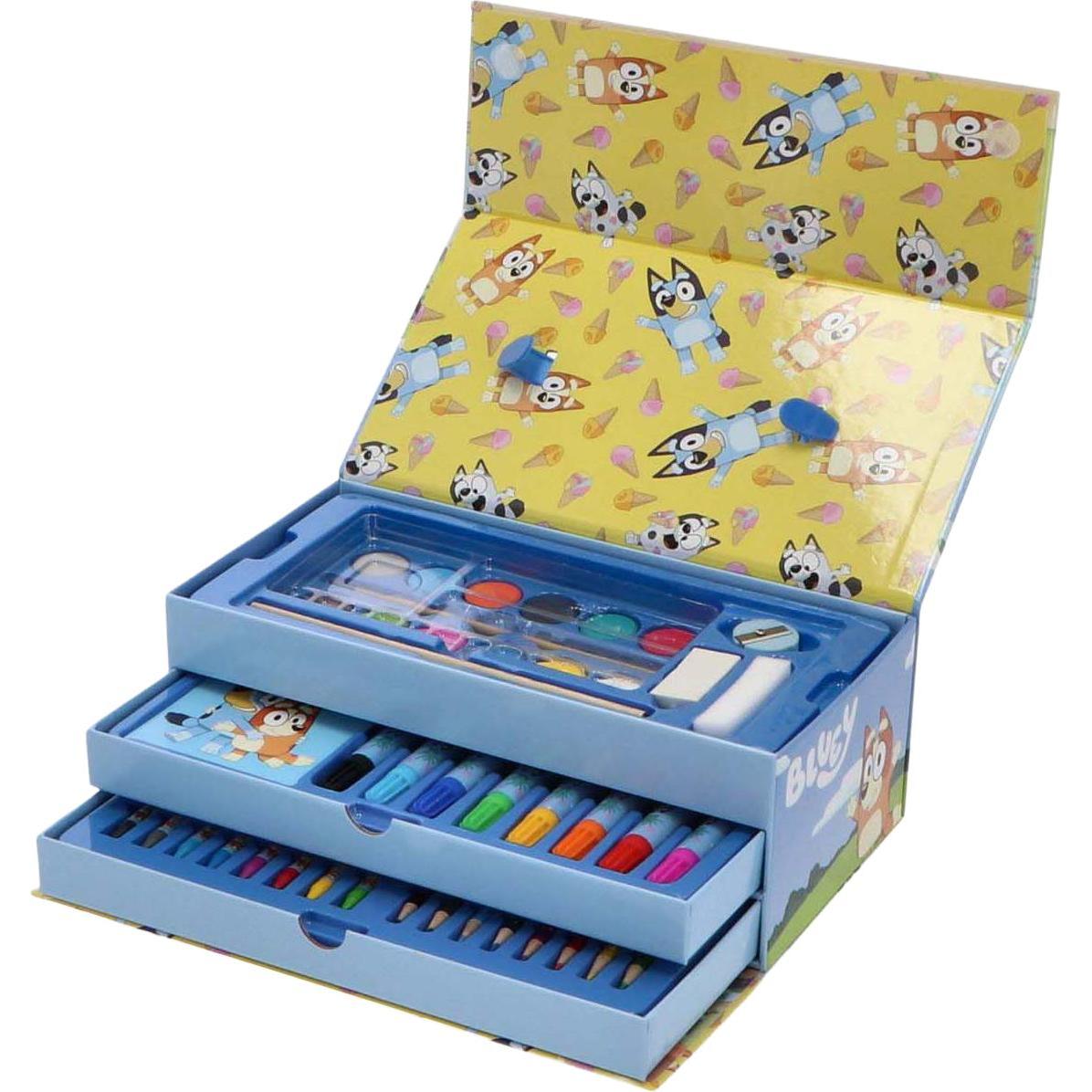 Bluey Farbkoffer-Set - 52-teilig. (65810035)