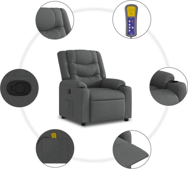 Actual product image VidaXL Massage-Relaxsessel