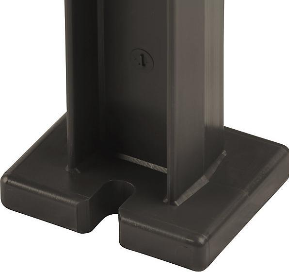 Image du produit Blome Banc sans dossier, 5 lattes, longueur 1500 mm, brun.