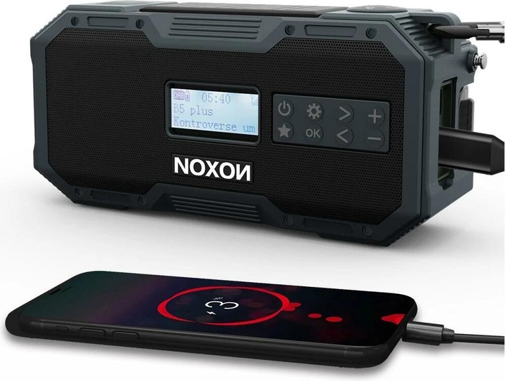 Actual product image Noxon Dynamo Solar 411 (DAB+, VHF, Wi-Fi, Bluetooth)