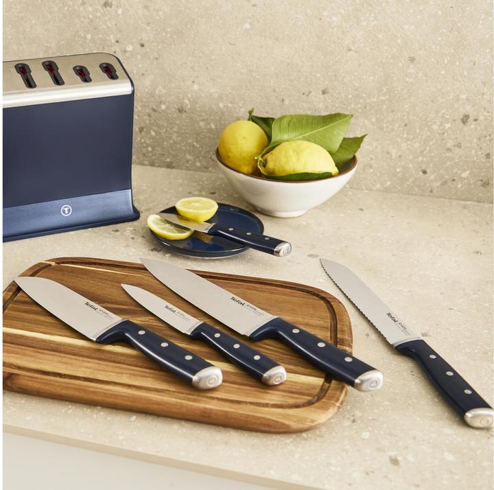 Produktbild Tefal EverSharp Pro 5-teiliges Messer-Set mit selbstschärfendem Messerblock
