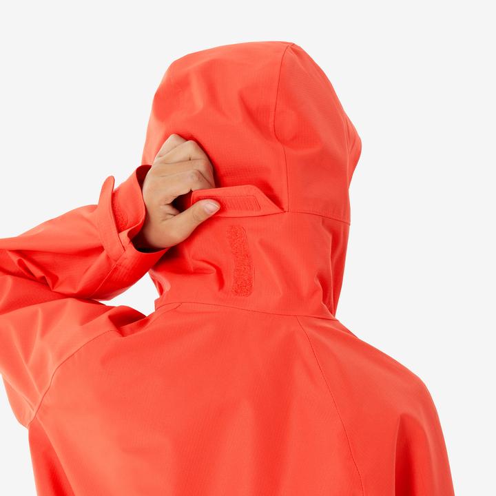 Produktbild Quechua Wanderjacke MH900 Kinder Gr. 122–170 wasserdicht Wandern orange (140)