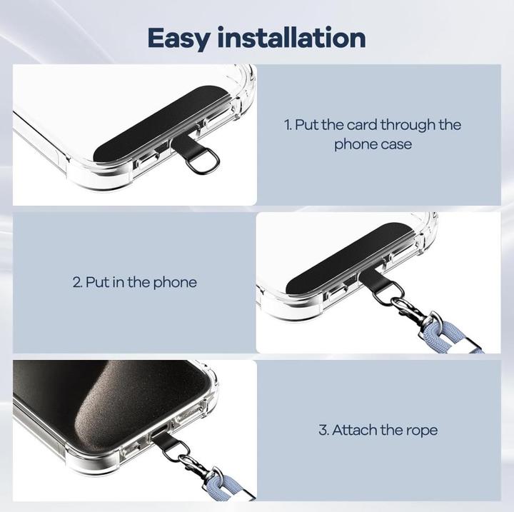Produktbild Screenguard Universal Necklace Handykette für Smartphone Hüllen