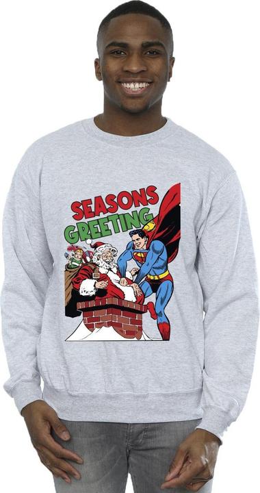 Produktbild Superman Santa Comic Sweatshirt (L)