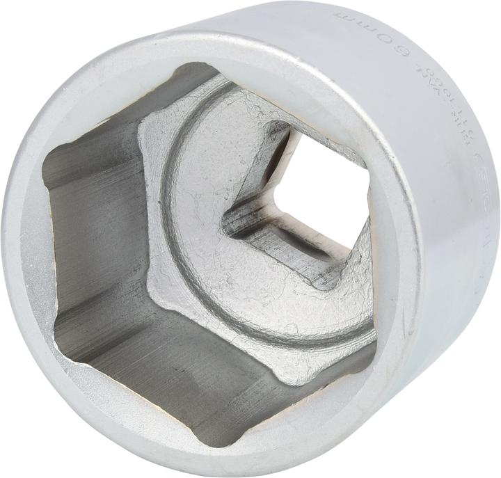 Actual product image KS Tools 1" hexagon socket short (60 mm)