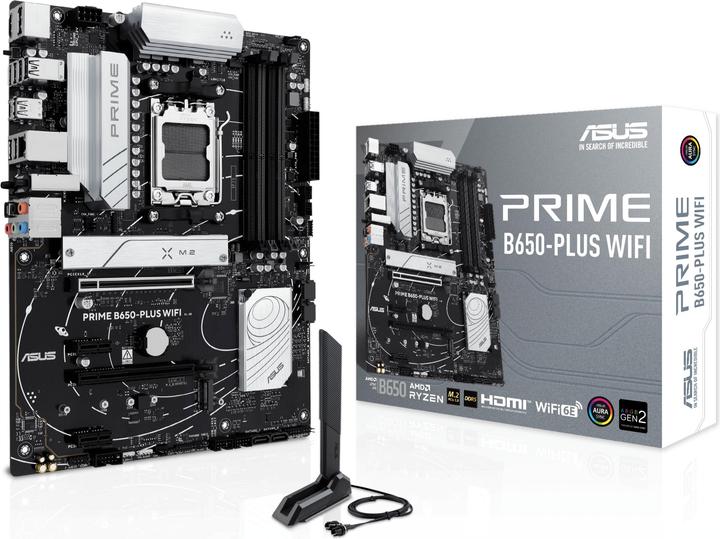 Productafbeelding ASUS PRIME B650-PLUS WIFI (AM5, AMD B650, ATX)