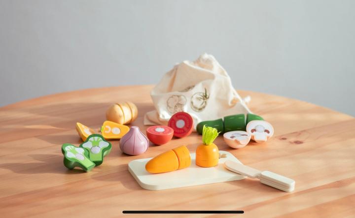 Produktbild UMU Holz Gemüse Schneidset