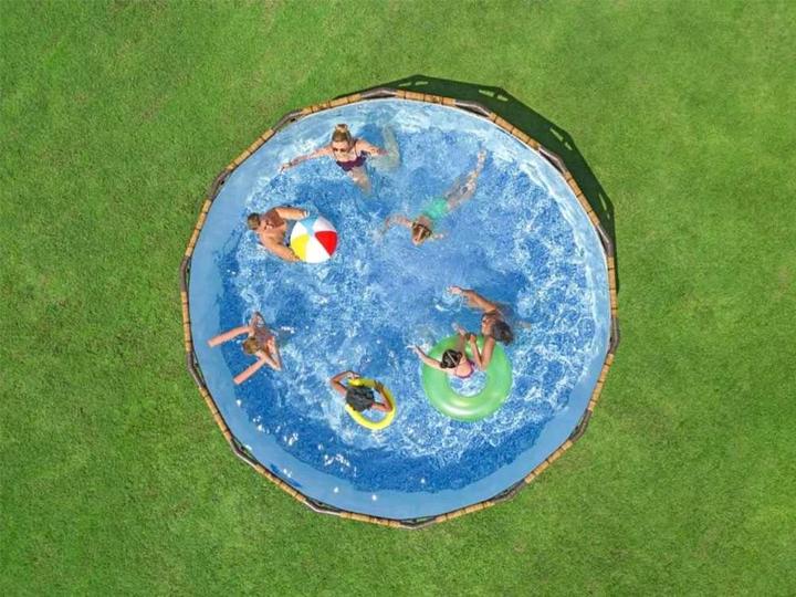Produktbild Bestway Steel Pro Max Splashview Rundpool 427x107 cm (427 x 107 cm)