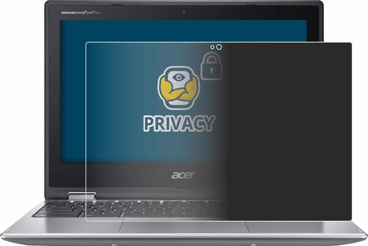 Produktbild BROTECT Sichtschutzfolie Anti-Spy Privacy Folie Blaulicht-Schutz (311")
