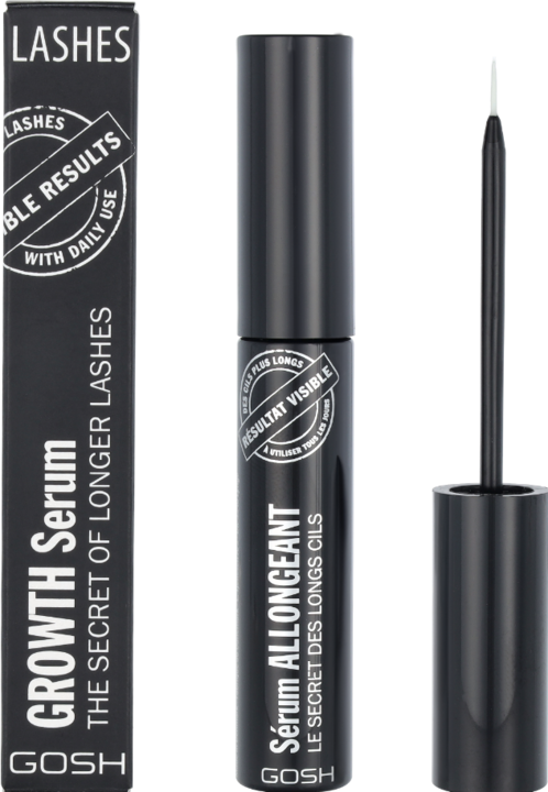 Actual product image Gosh GROWTH serum the secret of longer lashes brows (6 ml)