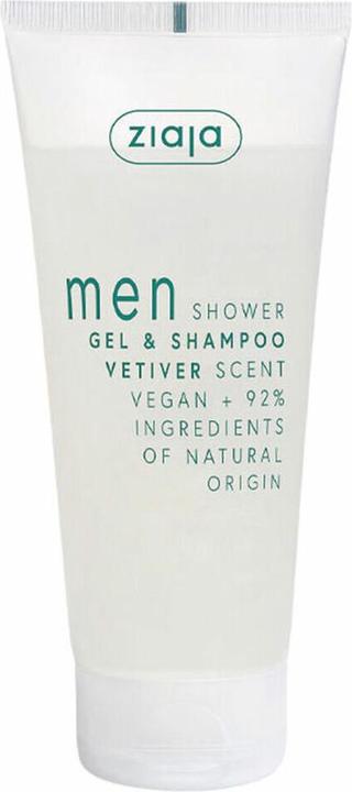 Produktbild Ziaja Shower gel and shampoo Vetiver Men (Gel & Shampoo) 200 ml (200 ml)